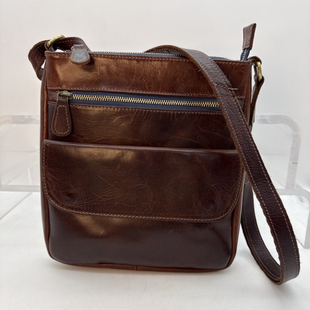Women's Genuine Leather messenger bag - unmarked